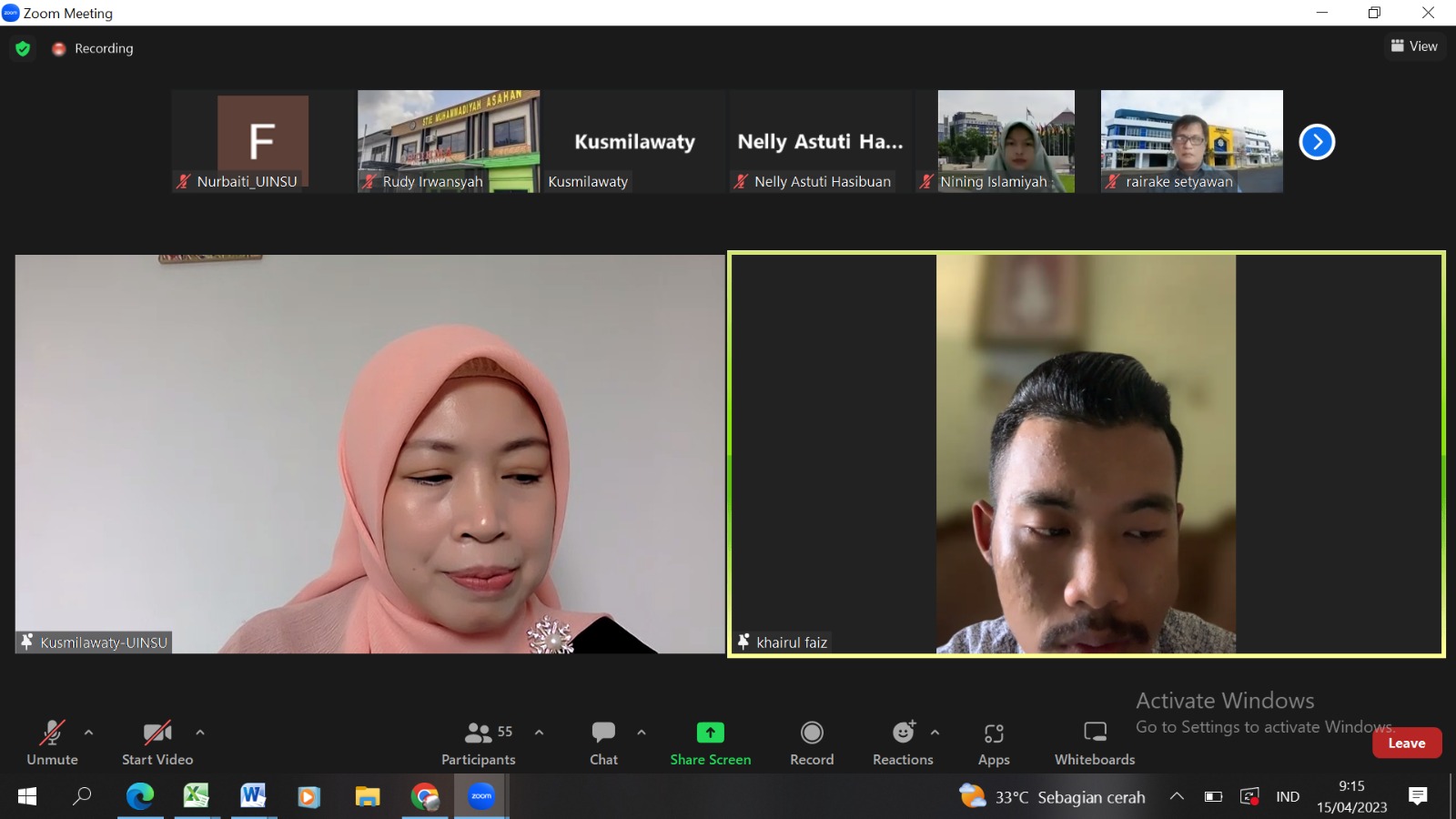 Social Entrepreneurship at "MKitchen" International Islamic University Malaysia (IIUM)