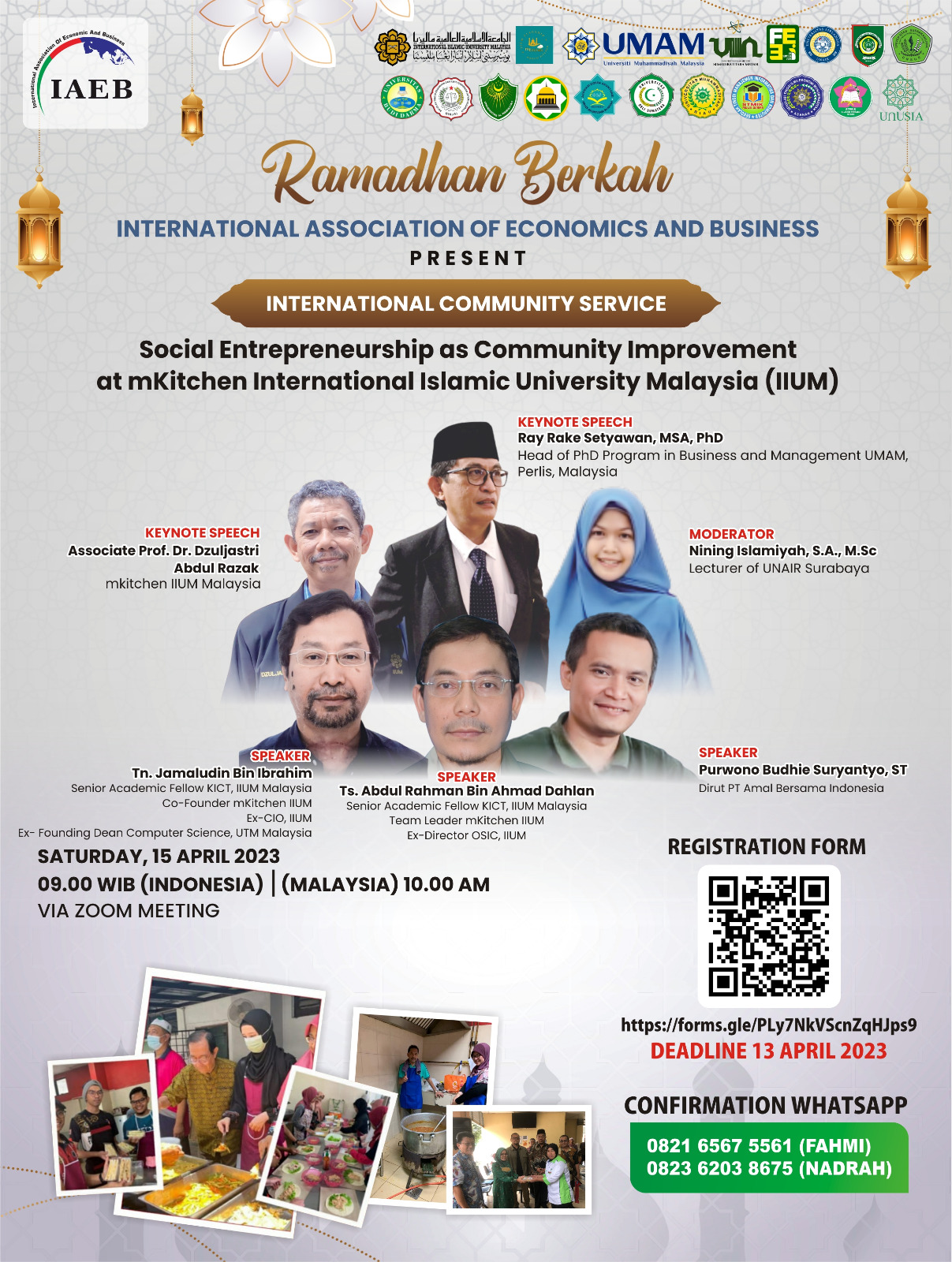 Social Entrepreneurship at "MKitchen" International Islamic University Malaysia (IIUM)