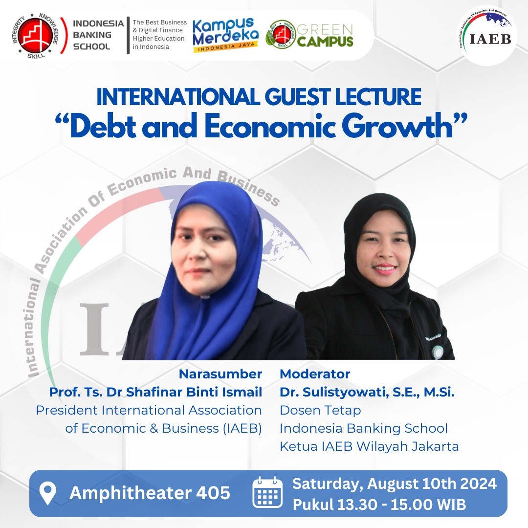International Guest Lecture on "Debt and Economic Growth" by Prof. Ts. Dr. Shafinar Binti Ismail