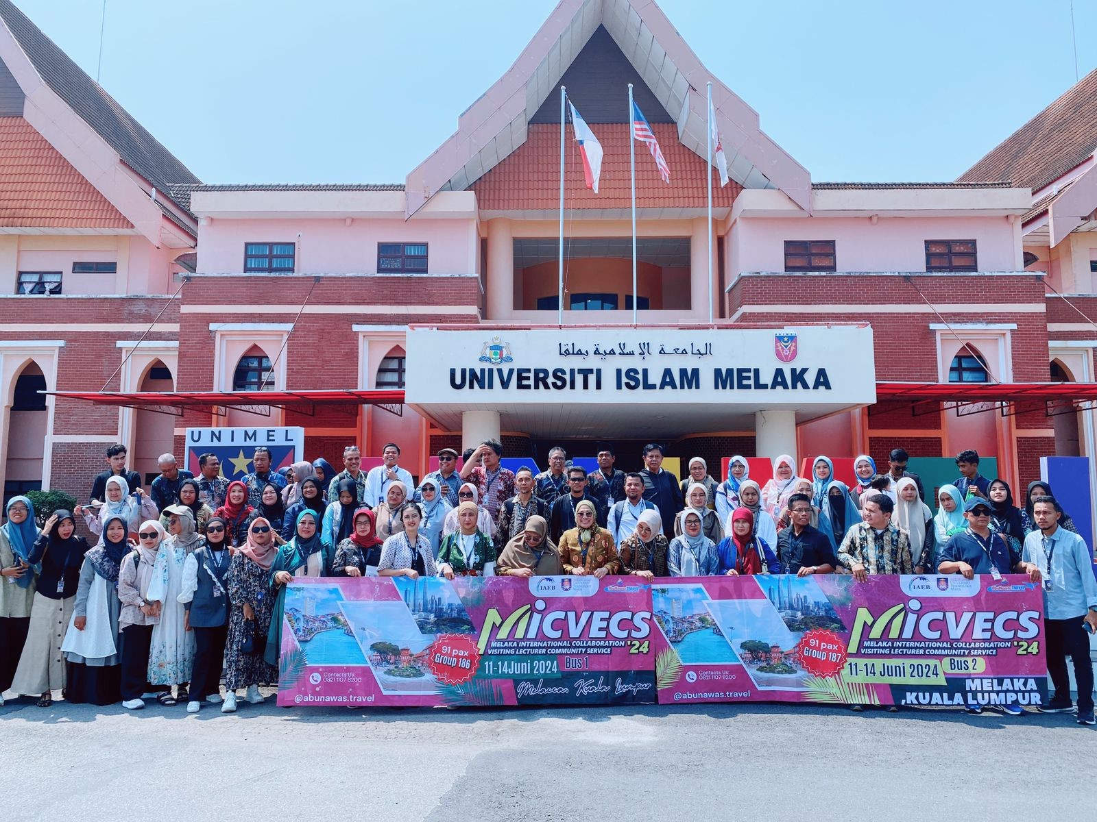 MICVECS Participants Visit Universitas Islam Melaka for Visiting Lecturer, Visiting Student, and International Seminar Activities