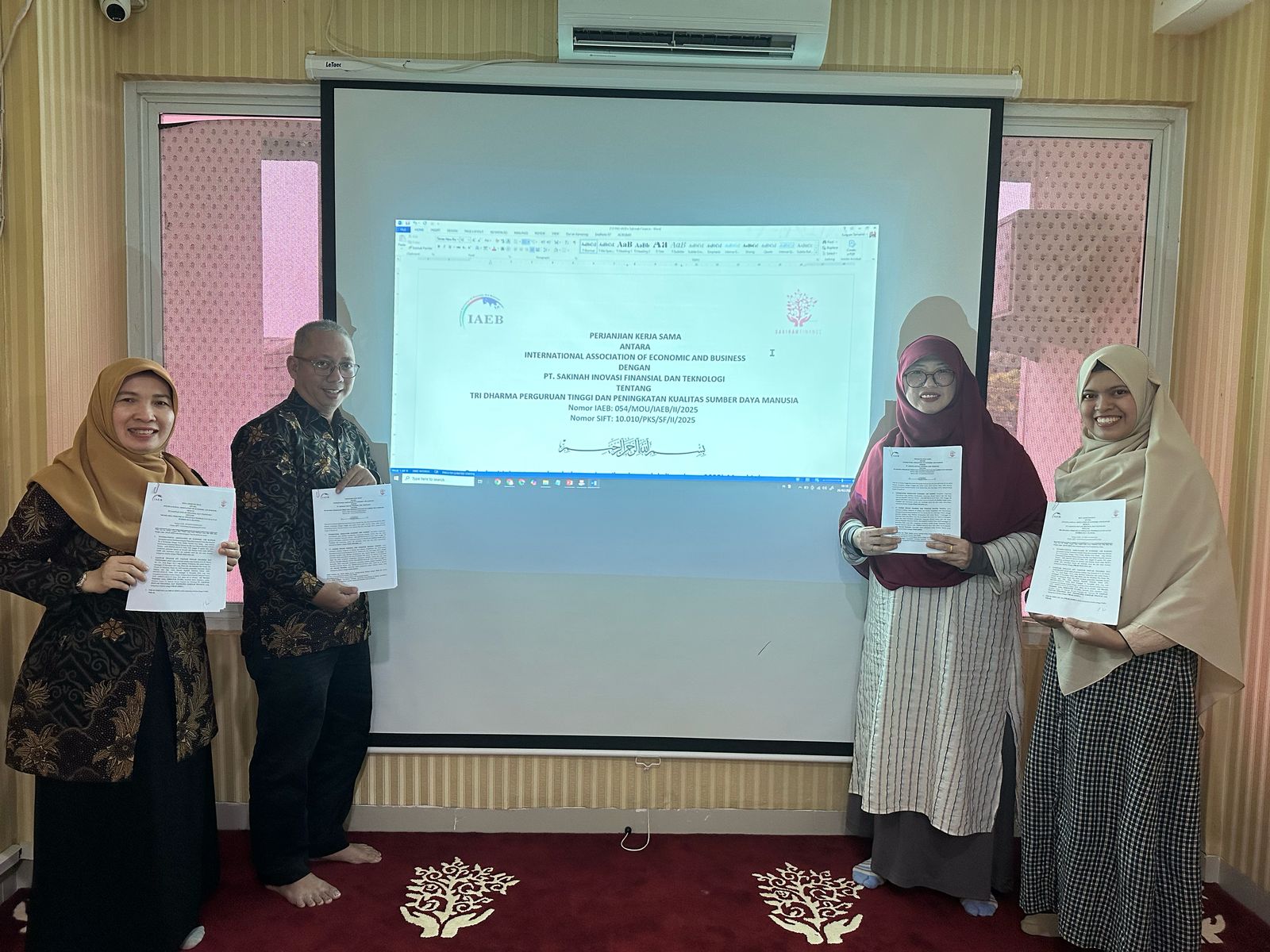 MOU IAEB With Sakina Finance