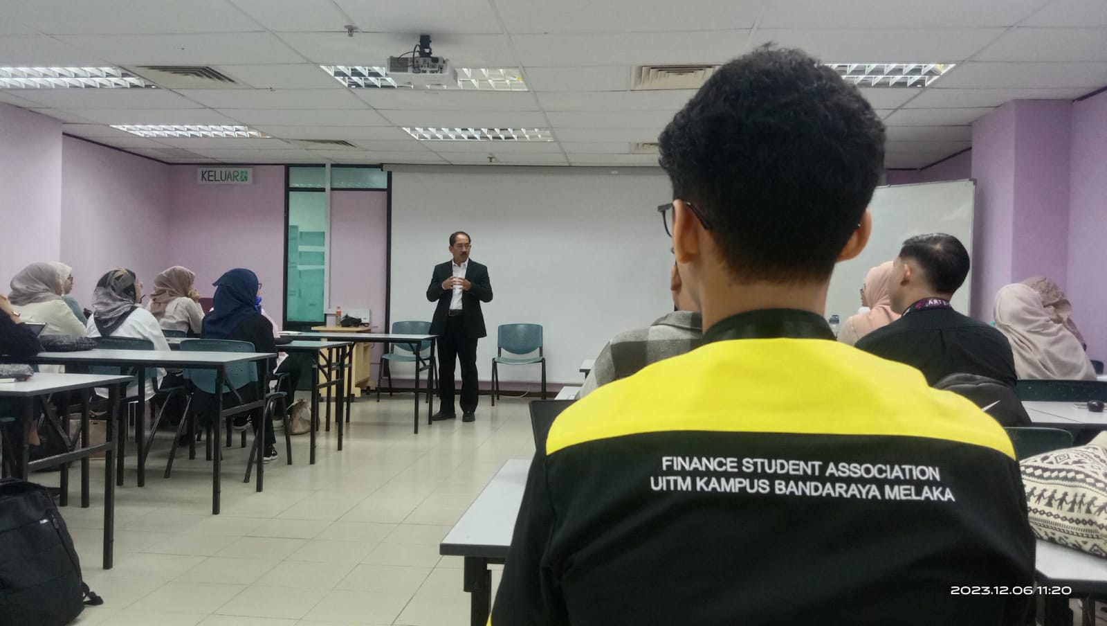 Visiting Lecturer at UiTM Melaka